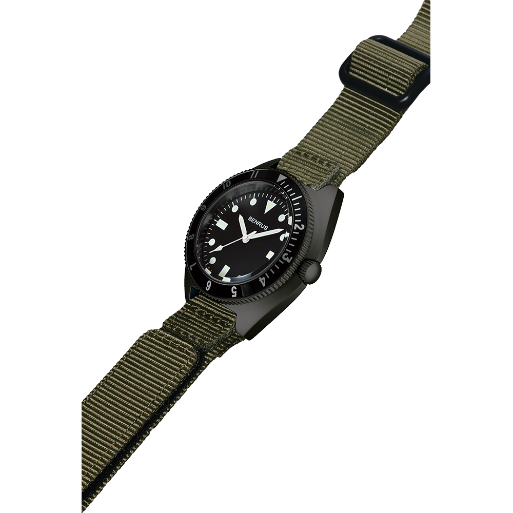 TYPE-I BLACK COMBAT KHAKI 裏蓋